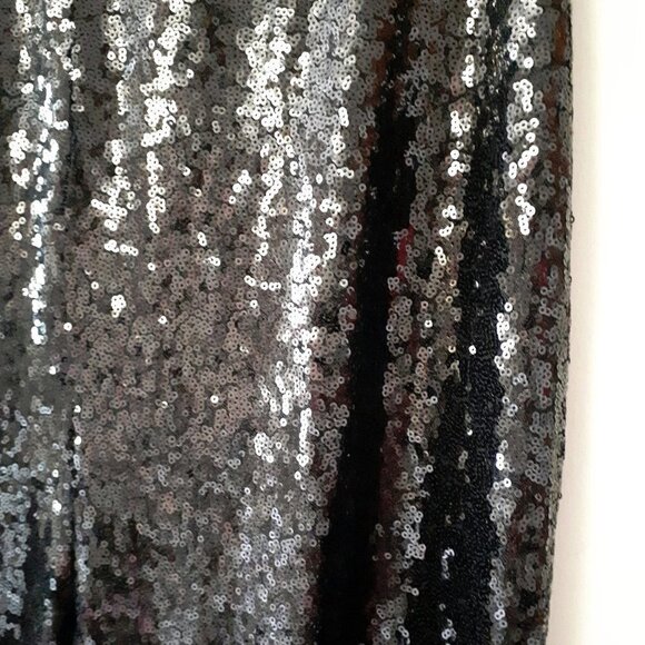 NWT WAYF black all over mini sequin high rise leggings - Picture 10 of 10
